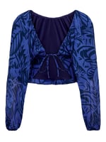 ONLY ONLSTAR LIFE L/S YORK TOP PTM Tişört Kadın