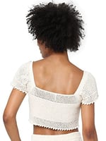 ONLY ONLSUMMER LIFE CROPPED S/S TOP EX KNT Tişört Kadın