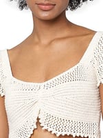 ONLY ONLSUMMER LIFE CROPPED S/S TOP EX KNT Tişört Kadın