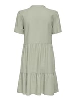 ONLY Onltiri-caro S/S V yaka Lin Dress Cc PntElbiseKadın