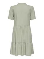ONLY Onltiri-caro S/S V yaka Lin Dress Cc PntElbiseKadın