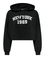 ONLY ONLTODDY L/S SHORT HOOD SWT Sweatshirt Kadın