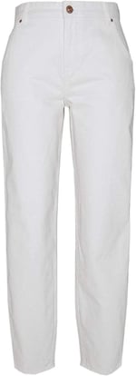 ONLY Onltroy Life Hw White Carrot A Dnmjeans Kot Pantolon Kadın