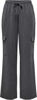 ONLY ONLVERENA MW PULL-UP STR CARGO PNT Pantolon Kadın