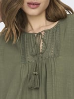 ONLY Onlvinnie Life 3/4 Lace Tunic Wvn Noos tunik Kadın