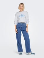 ONLY ONLYRSA L/S O-NECK BOX SWT Sweatshirt Kadın