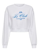 ONLY ONLYRSA L/S O-NECK BOX SWT Sweatshirt Kadın