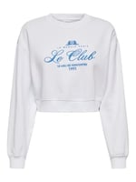 ONLY ONLYRSA L/S O-NECK BOX SWT Sweatshirt Kadın