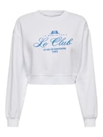 ONLY ONLYRSA L/S O-NECK BOX SWT Sweatshirt Kadın