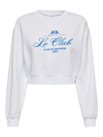 ONLY ONLYRSA L/S O-NECK BOX SWT Sweatshirt Kadın