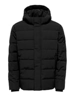 Only Onscayson Puffa Otw Erkek Günlük Mont 22019598-BLACK Siyah