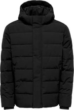Only Onscayson Puffa Otw Erkek Günlük Mont 22019598-BLACK Siyah