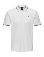 ONLY & SONS Herren Onsfletcher Slim Ss Polo Noos Poloshirt