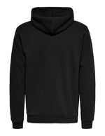 Only & Sons Kapüşon Yaka Siyah Sweatshırt ONSCERES ZIP THR. HOODIE SWEAT NOOS, 165-22018684