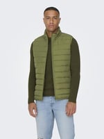 Only & Sons ONSBRON QUILT VEST OTW VD Dış Giyim Erkek