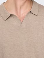 Only & Sons ONSDINO REG 14 LINEN SS POLO KNIT Triko Erkek