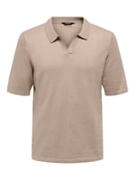 Only & Sons ONSDINO REG 14 LINEN SS POLO KNIT Triko Erkek
