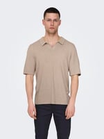 Only & Sons ONSDINO REG 14 LINEN SS POLO KNIT Triko Erkek