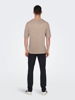 Only & Sons ONSDINO REG 14 LINEN SS POLO KNIT Triko Erkek