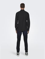 Only & Sons Onsgudmund Slim 1 pkt Solid Shirt NoosUzun kollu gömlErkek