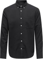 Only & Sons Onsgudmund Slim 1 pkt Solid Shirt NoosUzun kollu gömlErkek