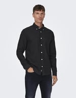 Only & Sons Onsgudmund Slim 1 pkt Solid Shirt NoosUzun kollu gömlErkek