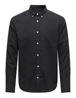 Only & Sons Onsgudmund Slim 1 pkt Solid Shirt NoosUzun kollu gömlErkek