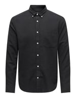 Only & Sons Onsgudmund Slim 1 pkt Solid Shirt NoosUzun kollu gömlErkek