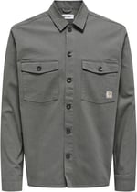 Only & Sons ONSKARI SHIRT 0120 CANWAS LS Gömlek Erkek