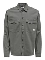 Only & Sons ONSKARI SHIRT 0120 CANWAS LS Gömlek Erkek