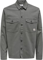Only & Sons ONSKARI SHIRT 0120 CANWAS LS Gömlek Erkek