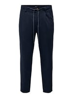 ONLY & SONS Onsleo Crop Linen Mix 0048 Pantolon Pantolon Erkek