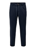 ONLY & SONS Onsleo Crop Linen Mix 0048 Pantolon Pantolon Erkek
