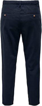 ONLY & SONS Onsleo Crop Linen Mix 0048 Pantolon Pantolon Erkek
