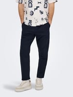 Only & Sons ONSLEO CROP LINEN MIX 0048 PANT Pantolon Erkek