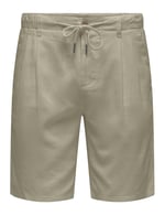 Only & Sons ONSLEO LINEN MIX 0048 SHORTS Şort Erkek