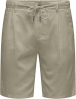 Only & Sons ONSLEO LINEN MIX 0048 SHORTS Şort Erkek