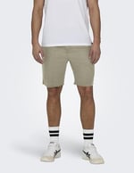 Only & Sons ONSLEO LINEN MIX 0048 SHORTS Şort Erkek
