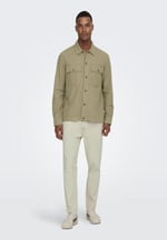 Only & Sons Onslinus Crop 0007 Cot Lin Pnt Noos Kumaş pantolon Erkek
