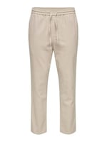 Only & Sons Onslinus Crop 0007 Cot Lin Pnt Noos Kumaş pantolon Erkek