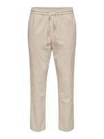 Only & Sons Onslinus Crop 0007 Cot Lin Pnt Noos Kumaş pantolon Erkek