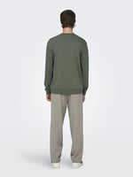 Only & Sons ONSOLIVER REG CAMP SWT CREW NECK Sweatshirt Erkek