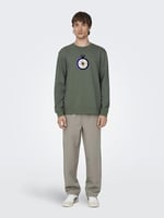 Only & Sons ONSOLIVER REG CAMP SWT CREW NECK Sweatshirt Erkek