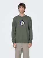 Only & Sons ONSOLIVER REG CAMP SWT CREW NECK Sweatshirt Erkek