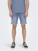 Only & Sons ONSPLY MBD 8772 TAI DNM SHORTS NOOS Şort Erkek