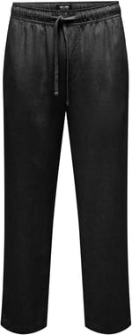 Only & Sons ONSSINUS LOOSE VISC LIN 0075 PNT Pantolon Erkek