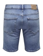 Only & Sons Onsweft Kot Şort Koyu Mavi, 5003117837