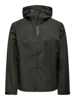 Only & Sons Su Geçirmez Ceket, S, 22031606, Peat, Erkek