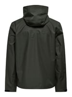 Only & Sons Su Geçirmez Ceket, S, 22031606, Peat, Erkek