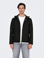 Only & Sons Su Geçirmez Siyah Mont, M, EONLYSCKT000001, SİYAH, Erkek